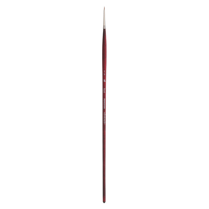 Princeton - Velvetouch - Level 2 Round Paint Brush for Acrylic - Long Handle - Series 3900