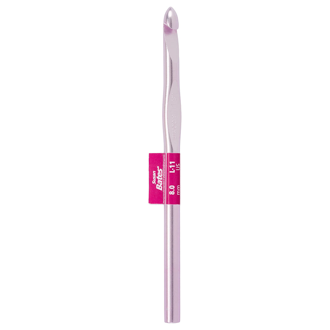 Susan Bates - Aluminum Crochet Hook - 8.0mm - L-11