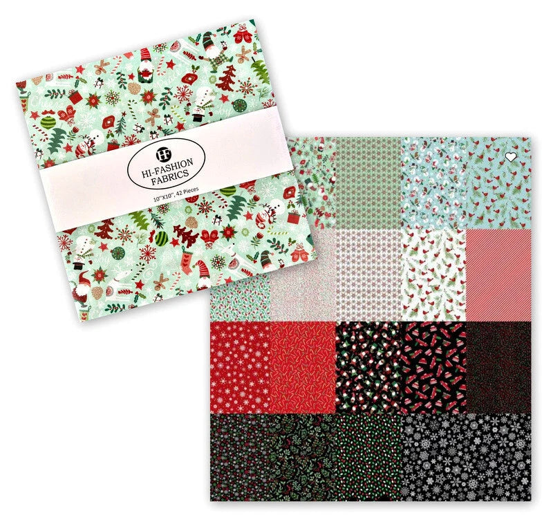 Hi-Fashion Fabrics - Holiday Fun 42 pk