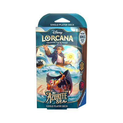 Disney - Lorcana - Azurite Sea Starter Deck - Amber & Ruby