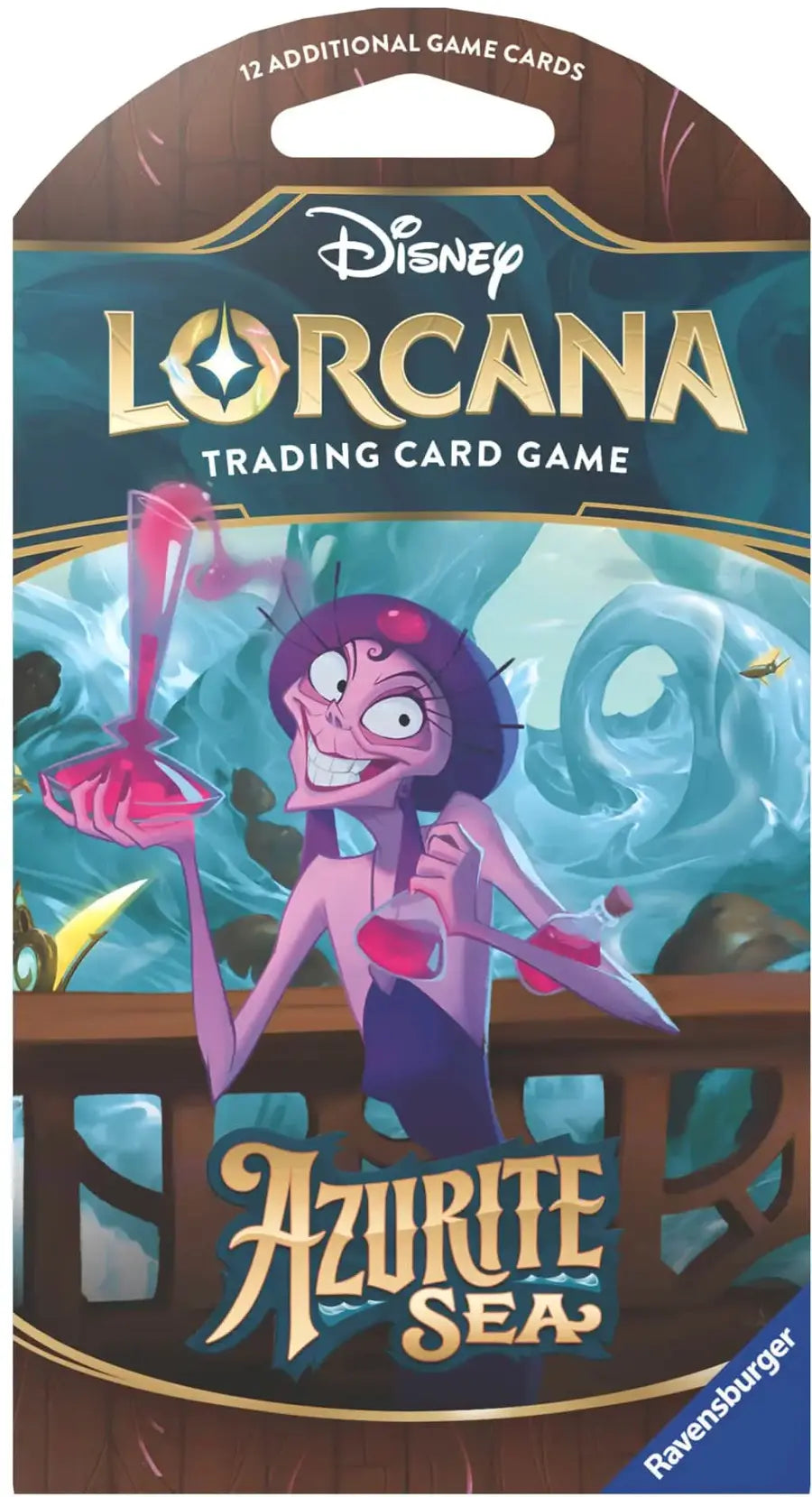 Disney - Lorcana Azurite Sea Trading Card Game - 12 pk