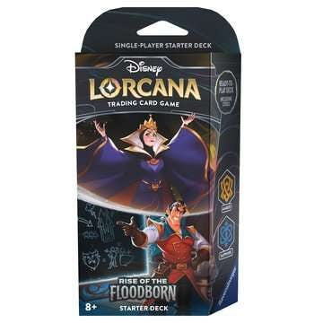 Disney - Lorcana - Rise of the Floodborn Starter Deck - Amber & Sapphire