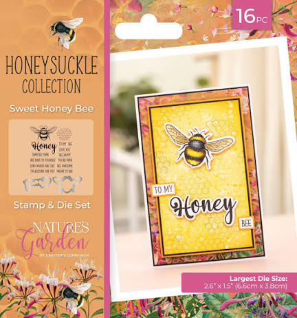Crafter's Companion - Nature's Garden - Honeysuckle Collection - Sweet Honey Bee